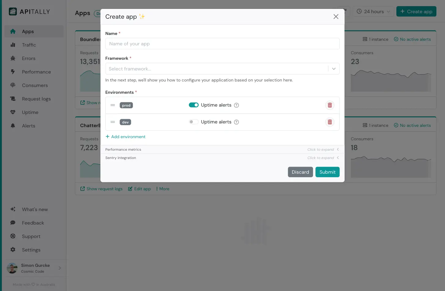Create app
