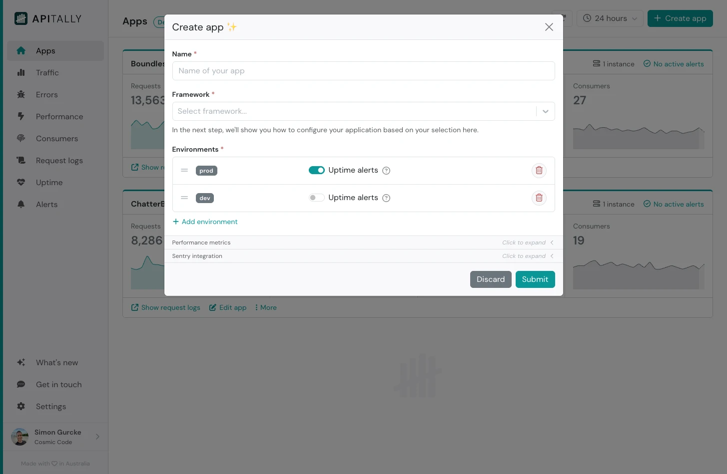 Create app